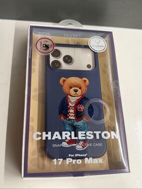 MVMT Navy Bear Protective MagSafe iPhone 17 Pro Max Case